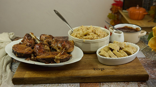 Jak upéct svatomartinskou husu? Dozlatova upečená je ozdobou svátečního stolu