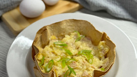 Slaný koláč z tortilly je hotový raz dva. Podle videonávodu ho zvládne každý