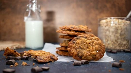 Sušenky z ovesných vloček: Co snadného upéct dětem a dospělým k mlsání bez výčitek