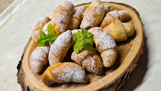 Nekynuté svatomartinské rohlíčky chutnají nejlépe až druhý den po upečení