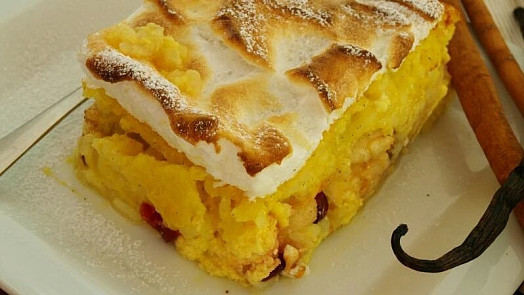 Recept na skvělý a vláčný rýžový nákyp s jablky: Místo cukru je doslazený banánem