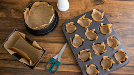 Pečicí papír lze poskládat všemožnými způsoby. Videonávod ukáže 3 tipy