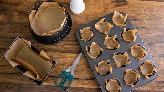 Pečicí papír lze poskládat všemožnými způsoby. Videonávod ukáže 3 tipy