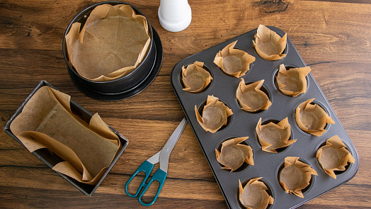 Pečicí papír lze poskládat všemožnými způsoby. Videonávod ukáže 3 tipy