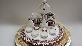 Perníkové adventní věnce: Provoní sladce váš domov a po Vánocích je můžete sníst