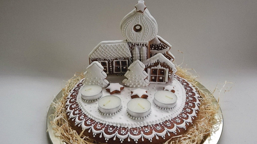 Perníkové adventní věnce: Provoní sladce váš domov a po Vánocích je můžete sníst