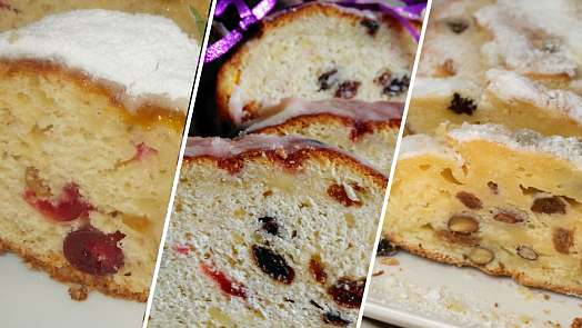 7 receptů na štolu: Tradiční moučník plný ovoce a ořechů potřebuje řádně rozležet