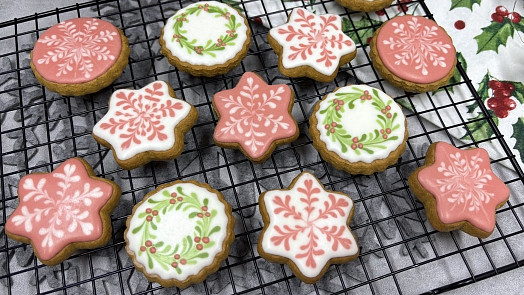 Zdobení perníčků, které je snadné, ale vypadá profesionálně. Videonávod poradí