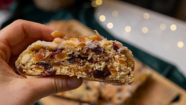 Tvarohová štóla s citronovou polevou: Dokonalost, na které si lze hned pochutnat