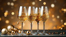 Jaké jídlo je vhodné na silvestrovskou oslavu? K dobrému pití patří dobré jídlo