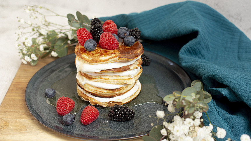 Kefírové lívance: Jsou dokonale vláčné a nejlépe chutnají dozlatova usmažené