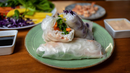 Jak na asijské závitky? Nachystejte si svěží a lehkou pochoutku s nádechem exotiky