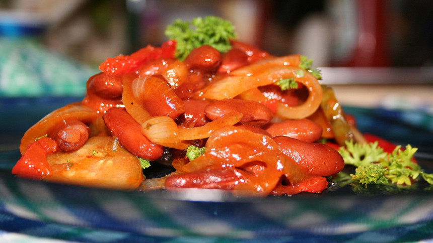 Katův šleh z červených fazolí: Ochutnejte vegetariánskou variantu hospodské klasiky