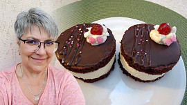 Těsto na kefírovou retro buchtu se hodí pro přípravu mnoha čokoládových moučníků