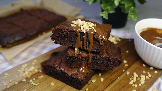 Nuttelové brownies: Vykouzlete s naším videoreceptem tento lahodně svůdný moučník