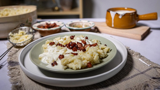 Brynzové halušky podle ČSN: Krásu i chuť najdete v jednoduchosti. Přesvědčte se