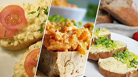 7 rychlých chalupářských pomazánek aneb co k jídlu, když spěcháme "honem" na zahradu