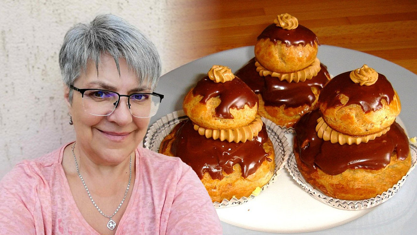 Jeptišky jsou zákusky z odpalovaného těsta. Kombinace chutí vás dostane do kolen