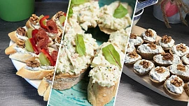 7 pomazánek na kanapky: Připravte snadno a rychle výtečné pohoštění pro milé hosty