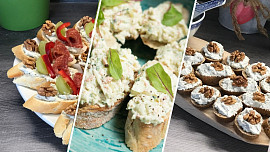 7 pomazánek na kanapky: Připravte snadno a rychle výtečné pohoštění pro milé hosty