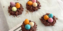 Velikonoční čokoládová hnízdečka jsou pochoutkou, dekorací i odměnou pro koledníky