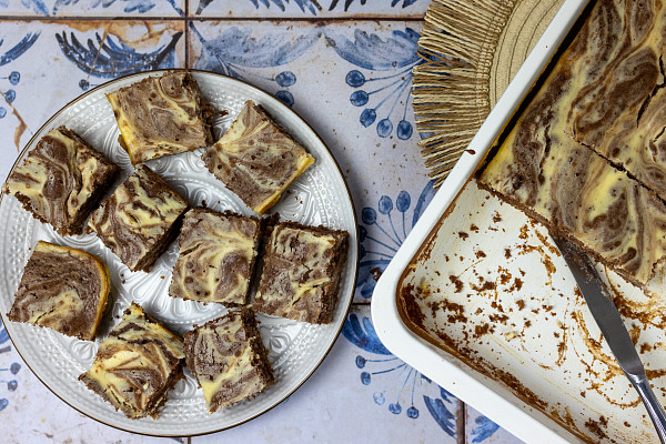 Hrnečková buchta s tvarohem