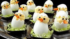 Velikonoční kuřátka z vajec podle videonávodu: Děti z nich budou nadšené