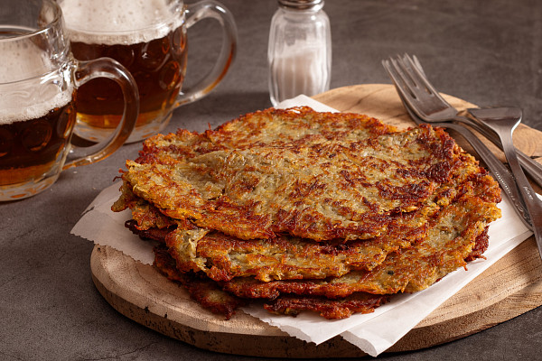 Bramboráky - placky ze syrových brambor