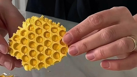 Čokoláda a bublinková fólie se perfektně doplňují: Vytvoříte s nimi krásné ozdoby