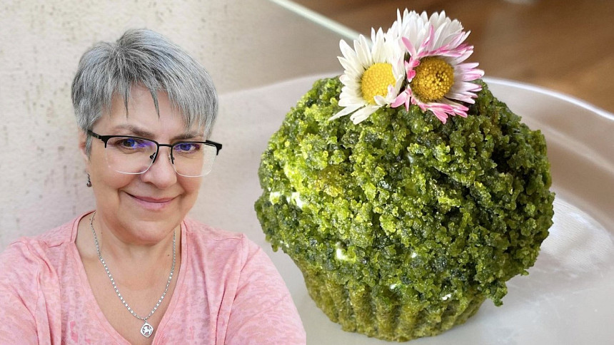 Mechové moučníky obsahují originální ingredienci. Díky ní mají zelenou barvu