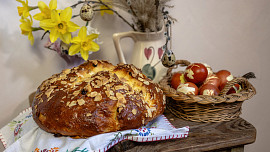 Velikonoce u babičky: Krakonošův mazanec je z poctivého kynutého těsta s rozinkami