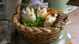 Velikonoční zajíčci z vajec natvrdo: Potěšte nejen koledníky lákavým občerstvením