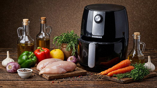 Jak a podle čeho vybrat horkovzdušnou fritézu? Zohledněte nejen počet strávníků