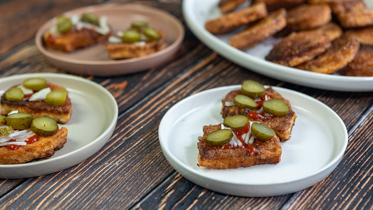 Chleba ve vajíčku se báječně hodí, když přijdeme domů hladoví a máme málo času