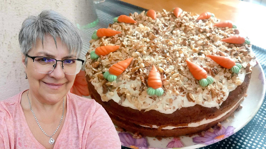 Mrkvový dort: Neuvěřitelně šťavnatý dort se svěžím krémem podle našich babiček