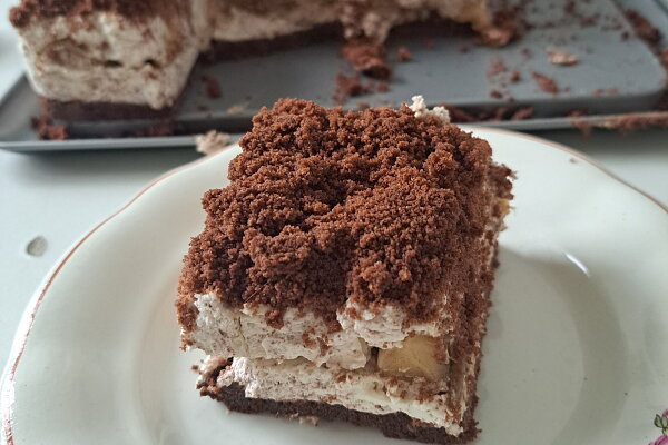 Nepečený krtkův dort jako cheesecake