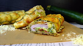 Cuketový wrap ze 2 surovin je geniálně jednoduchý: Báječné jídlo jen za 15 minut