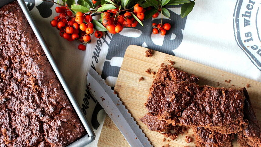 Cuketové brownies s arašídovým máslem: Není v nich ani gram mouky a jsou úžasně vláčné