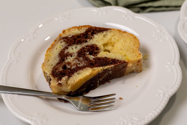 Mramorovaná bábovka