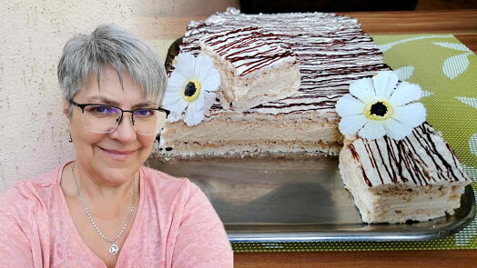 Laskonky na plechu s karamelovým krémem: Netradiční tvar, ale skvělá chuť a méně práce