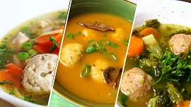 7 receptů na nejlepší knedlíčky do polévek: Na sváteční příležitosti se hodí kvasnicové, vajíčkové, kuskusové i játrové