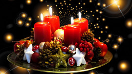 Co symbolizují svíčky z adventního věnce a proč se zapalují? A co mohou říct nám v naší uspěchané době?