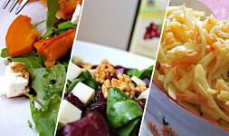 7 chutných salátů pro zimní dny: Použijeme do nich snadno dostupnou zeleninu, luštěniny, sýry, vejce nebo kuřecí maso