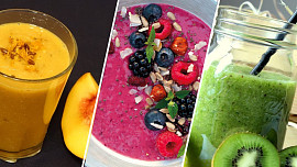 7 skvělých receptů na domácí ovocné smoothie, které hraje všemi barvami: Vitamíny i svačina v jednom