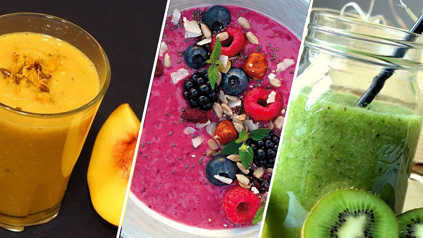 7 skvělých receptů na domácí ovocné smoothie, které hraje všemi barvami: Vitamíny i svačina v jednom