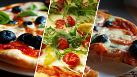 7 oblíbených receptů na domácí pizzu: Dobré těsto je základem, zdobit můžeme podle chuti a fantazie