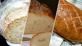 7 receptů na domácí chléb: Upečte si čerstvou křupavou dobrotu, na kterou se vám budou sbíhat sliny