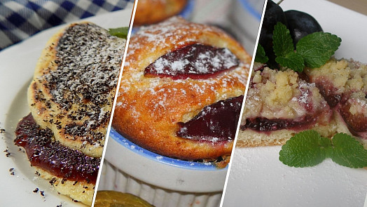 7 receptů na švestkové pochoutky: Zakousněte se do švestkového koláče či závinu nebo si dejte muffiny
