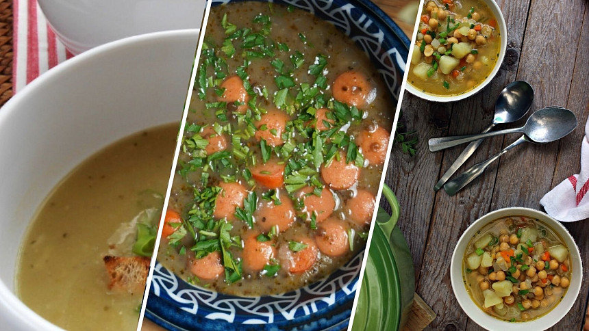 7 receptů na luštěninové polévky: Výtečně chutnají z čočky, hrachu či fazolí