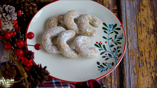 Vanilkové rohlíčky: Tradiční cukroví na vánočním stole nesmí chybět